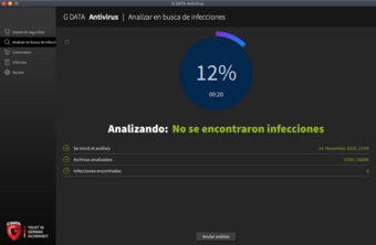 G DATA Antivirus Mac Escaneo G DATA Antivirus Mac Escaneo