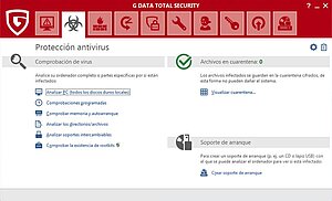 G DATA Total Security: Protección antivirus